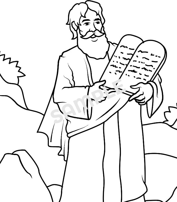 Bible Coloring Book (18 pages) - Coloring Pages